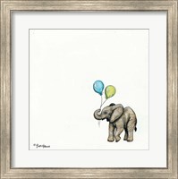 Framed Nursery Elephant