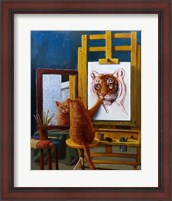 Framed Norman Catwell