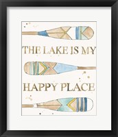 Framed 'Lakehouse III' border=