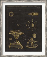 Framed 'Astronomical Chart II' border=