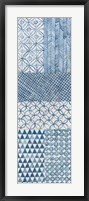Maki Tile Panel I Framed Print