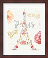 Framed Paris Blooms I