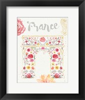 Framed Paris Blooms II