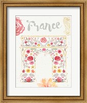 Framed Paris Blooms II