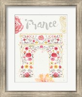 Framed Paris Blooms II