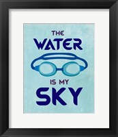 Framed Water is My Sky