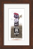Framed Signs of Route 66 I