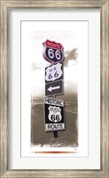 Framed Signs of Route 66 I