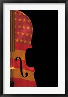 Framed American Fiddle