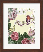 Framed Bird Garden II