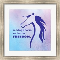 Framed Horse Quote 3