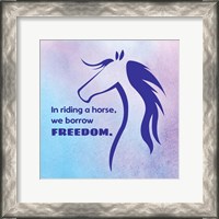 Framed Horse Quote 3