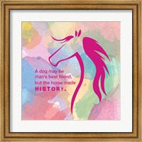 Framed Horse Quote 4