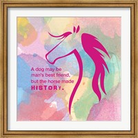 Framed Horse Quote 4