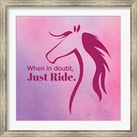 Framed Horse Quote 5