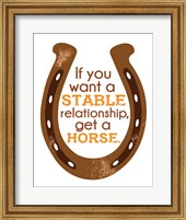 Framed Horseshoe Quote 2