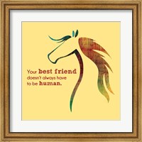 Framed Horse Quote 10