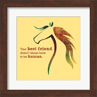 Framed Horse Quote 10
