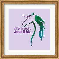 Framed Horse Quote 12