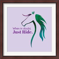 Framed Horse Quote 12