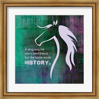 Framed Horse Quote 13