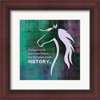 Framed Horse Quote 13