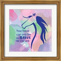 Framed Horse Quote 14