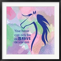 Framed Horse Quote 14