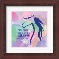 Framed Horse Quote 14