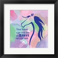 Framed Horse Quote 14