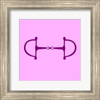 Framed Horse Bit - Pink