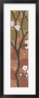 Framed Cherry Blossoms Panel I Crop