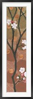 Framed Cherry Blossoms Panel I Crop