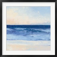 True Blue Ocean II Framed Print