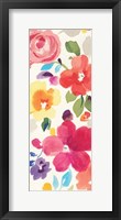 Popping Florals II Framed Print