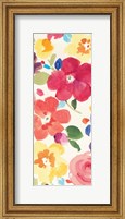Framed Popping Florals III