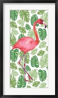 Framed Tropical Flamingo I