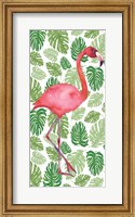 Framed Tropical Flamingo I