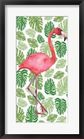 Tropical Flamingo I Framed Print