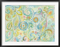 Framed Spring Dream Paisley