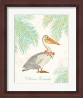 Framed Flamingo Tropicale I