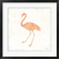 Framed Flamingo Tropicale VI