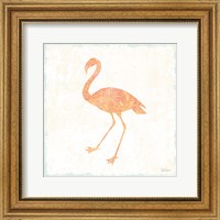 Framed Flamingo Tropicale VI