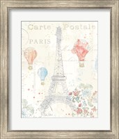 Framed Lighthearted in Paris II