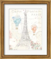 Framed Lighthearted in Paris III