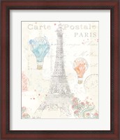Framed Lighthearted in Paris III