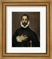 Framed Nobleman with his Hand on his Chest, c. 1577-1584