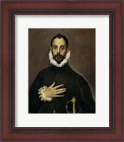 Framed Nobleman with his Hand on his Chest, c. 1577-1584