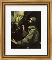 Framed St Francis of Assisi