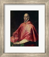 Framed Cardinal Juan de Tavera (d1545), founder of the Tavera Hospital